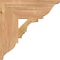 Ekena Millwork Balboa Traditional Smooth Bracket, Western Red Cedar, 5 1/2"W x 18"D x 18"H BKT06X18X18BOA01SWR - alternate 4